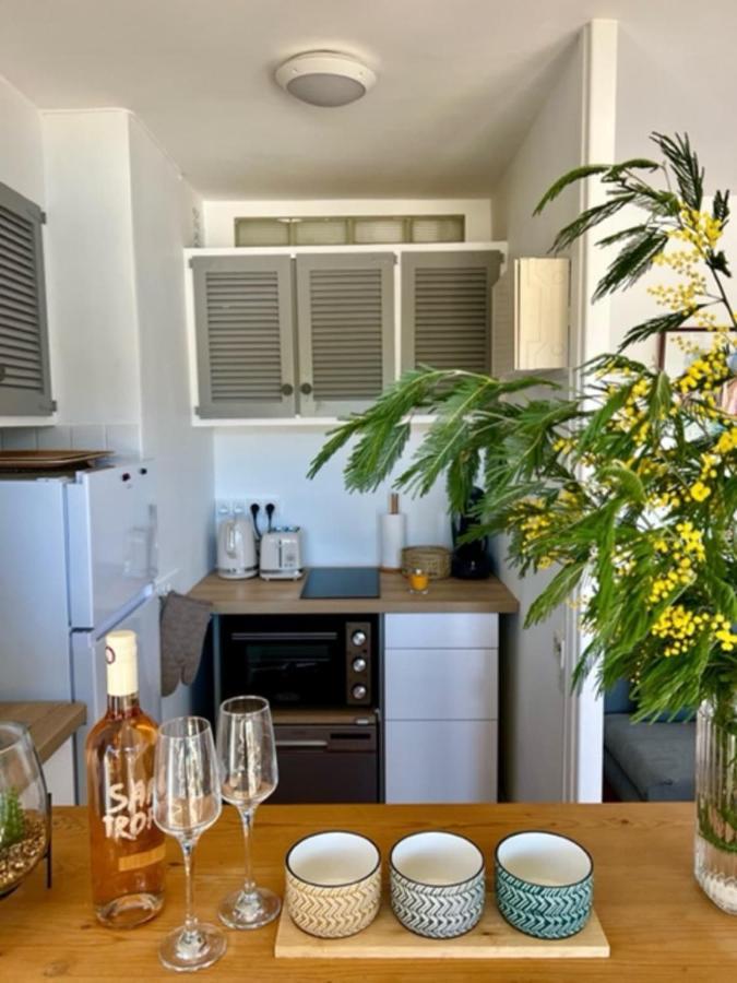 35M With Pool For Couple In Saint Tropez Apartment ภายนอก รูปภาพ